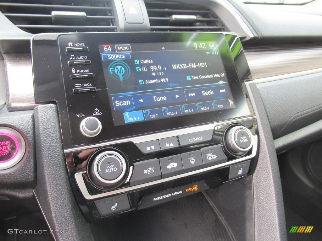 2019 Honda Civic EX-L Sedan Controls Photo #141091278