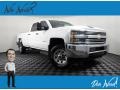 Summit White 2018 Chevrolet Silverado 3500HD Work Truck Crew Cab 4x4