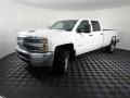 Summit White - Silverado 3500HD Work Truck Crew Cab 4x4 Photo No. 8