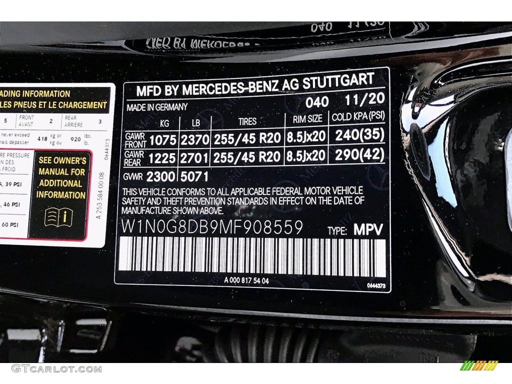 2021 GLC 300 - Black / Black photo #10