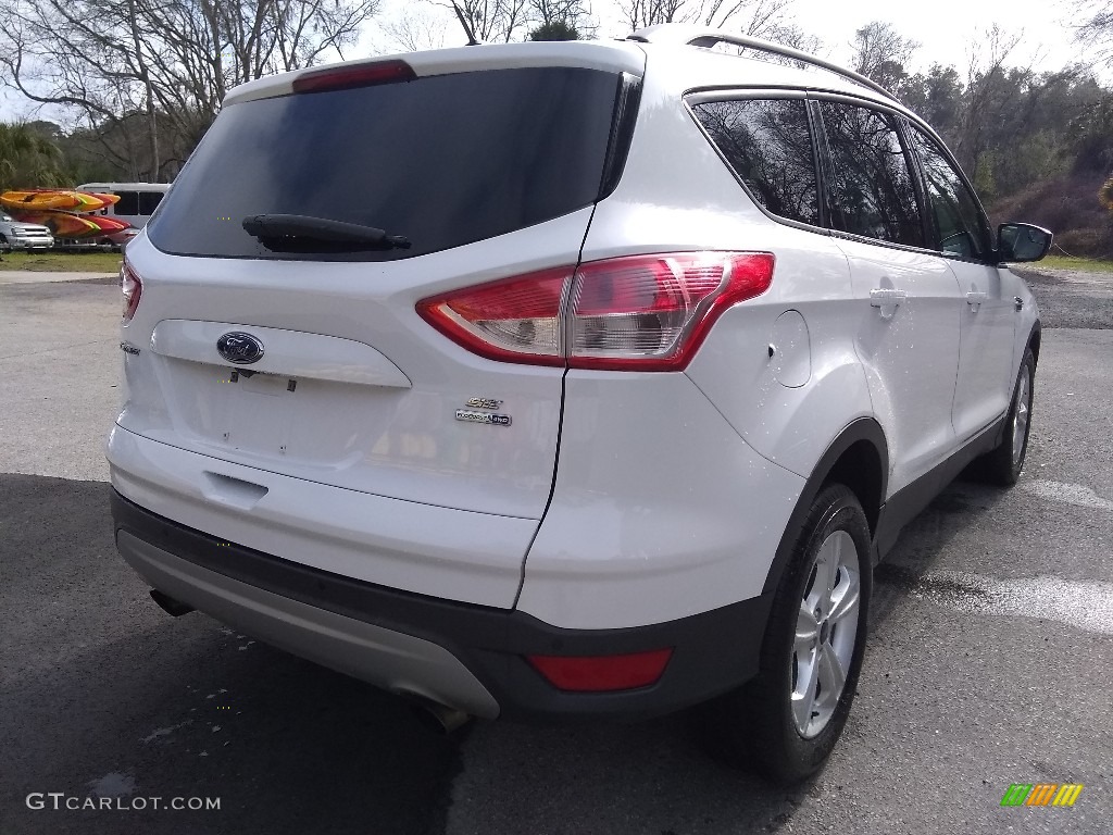 2016 Escape SE 4WD - Oxford White / Charcoal Black photo #3