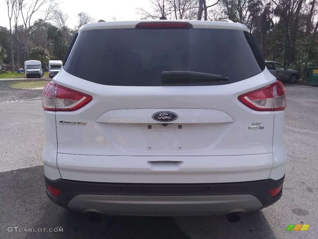 2016 Escape SE 4WD - Oxford White / Charcoal Black photo #4