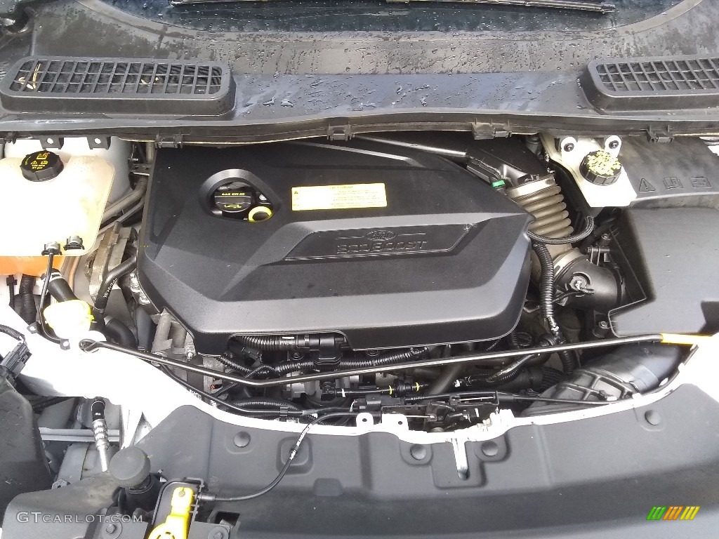 2016 Escape SE 4WD - Oxford White / Charcoal Black photo #22