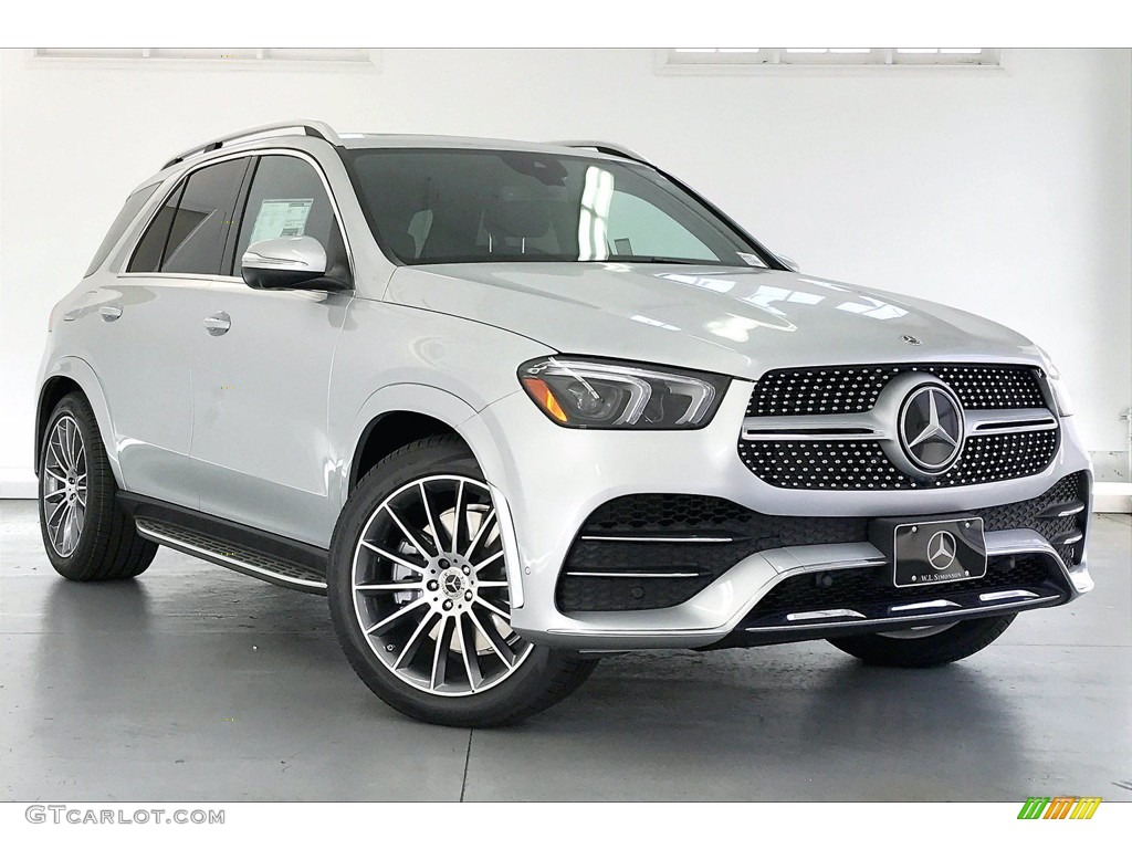 Iridium Silver Metallic 2021 Mercedes-Benz GLE 580 4Matic Exterior Photo #141092326