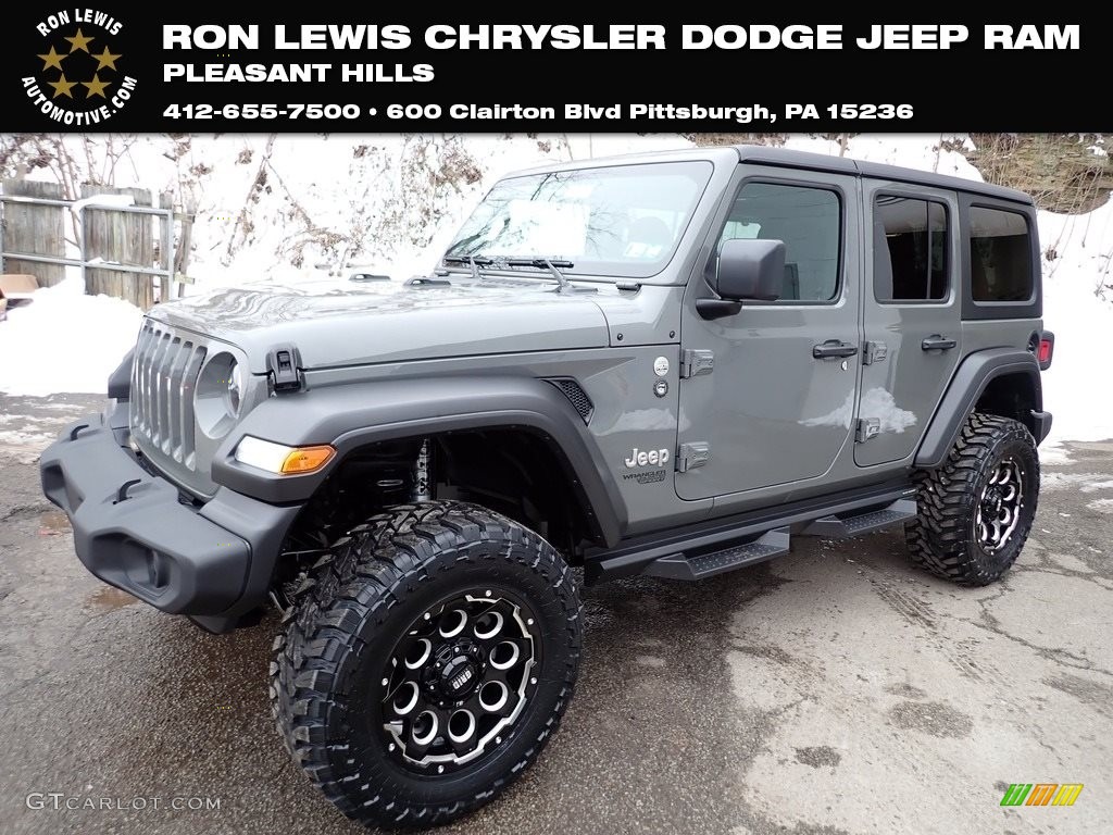 2021 Wrangler Unlimited Sport 4x4 - Sting-Gray / Black photo #1