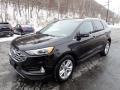 2019 Agate Black Ford Edge SEL AWD  photo #7