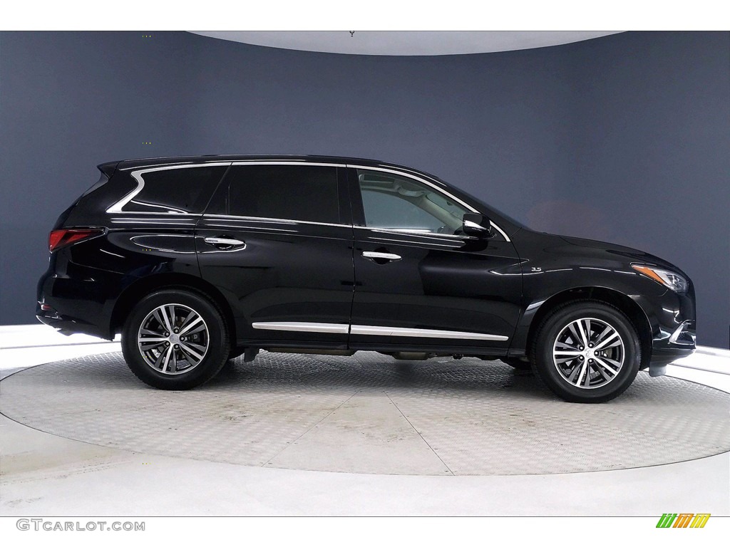 2019 QX60 Pure AWD - Black Obsidian / Graphite photo #14