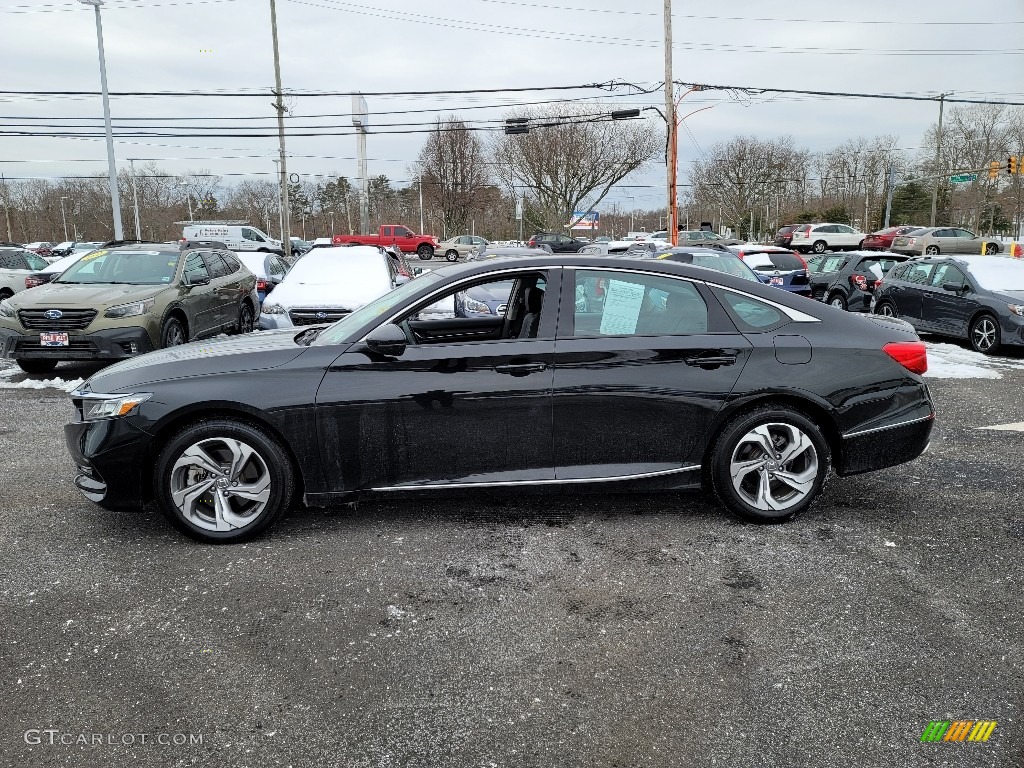 Crystal Black Pearl 2019 Honda Accord EX-L Sedan Exterior Photo #141095046