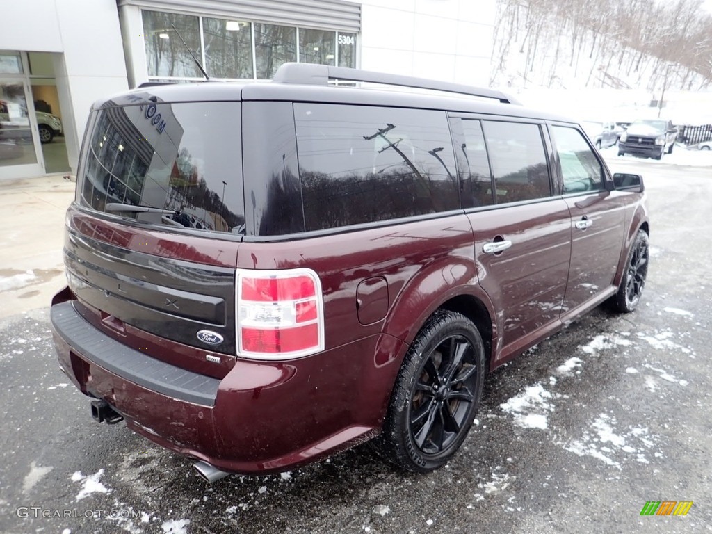 Burgundy Velvet 2018 Ford Flex SEL AWD Exterior Photo #141095592