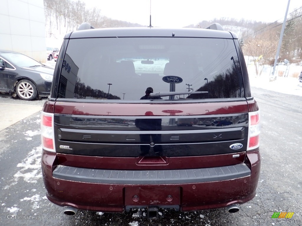 Burgundy Velvet 2018 Ford Flex SEL AWD Exterior Photo #141095616