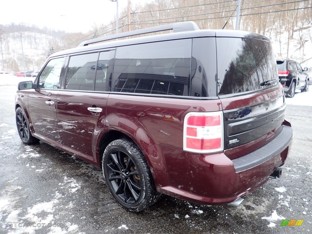 Burgundy Velvet 2018 Ford Flex SEL AWD Exterior Photo #141095670