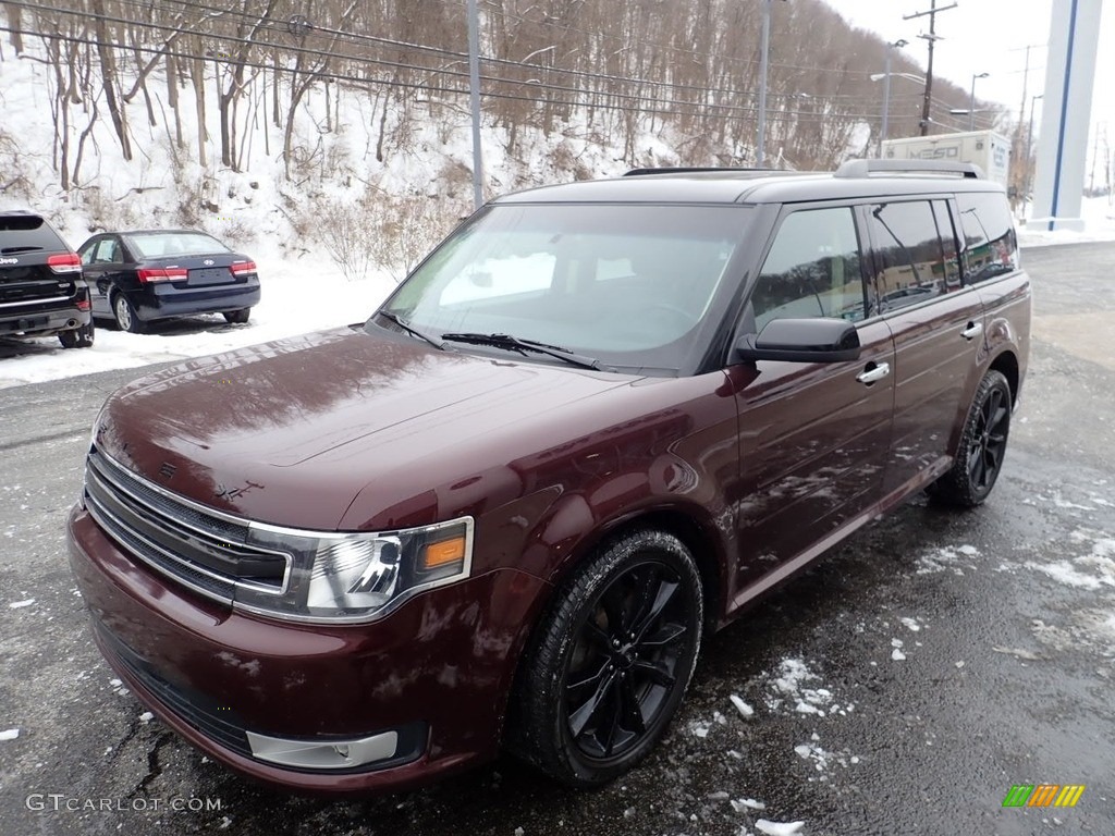 Burgundy Velvet 2018 Ford Flex SEL AWD Exterior Photo #141095715