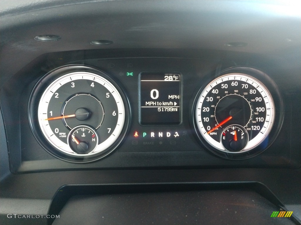 2016 Ram 2500 Tradesman Regular Cab 4x4 Gauges Photo #141095805