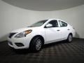 2017 Fresh Powder White Nissan Versa S  photo #7