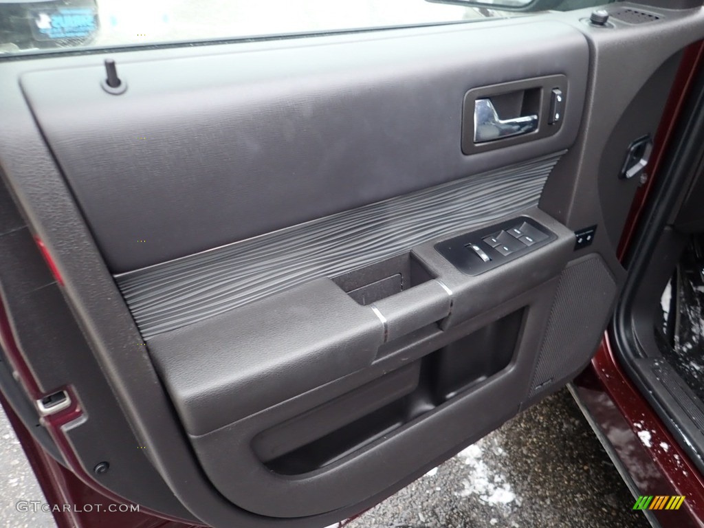 2018 Ford Flex SEL AWD Dark Earth Gray/Light Earth Gray Door Panel Photo #141095979