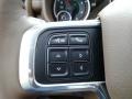 Light Frost Beige/Mountain Brown 2021 Ram 3500 Laramie Crew Cab 4x4 Steering Wheel