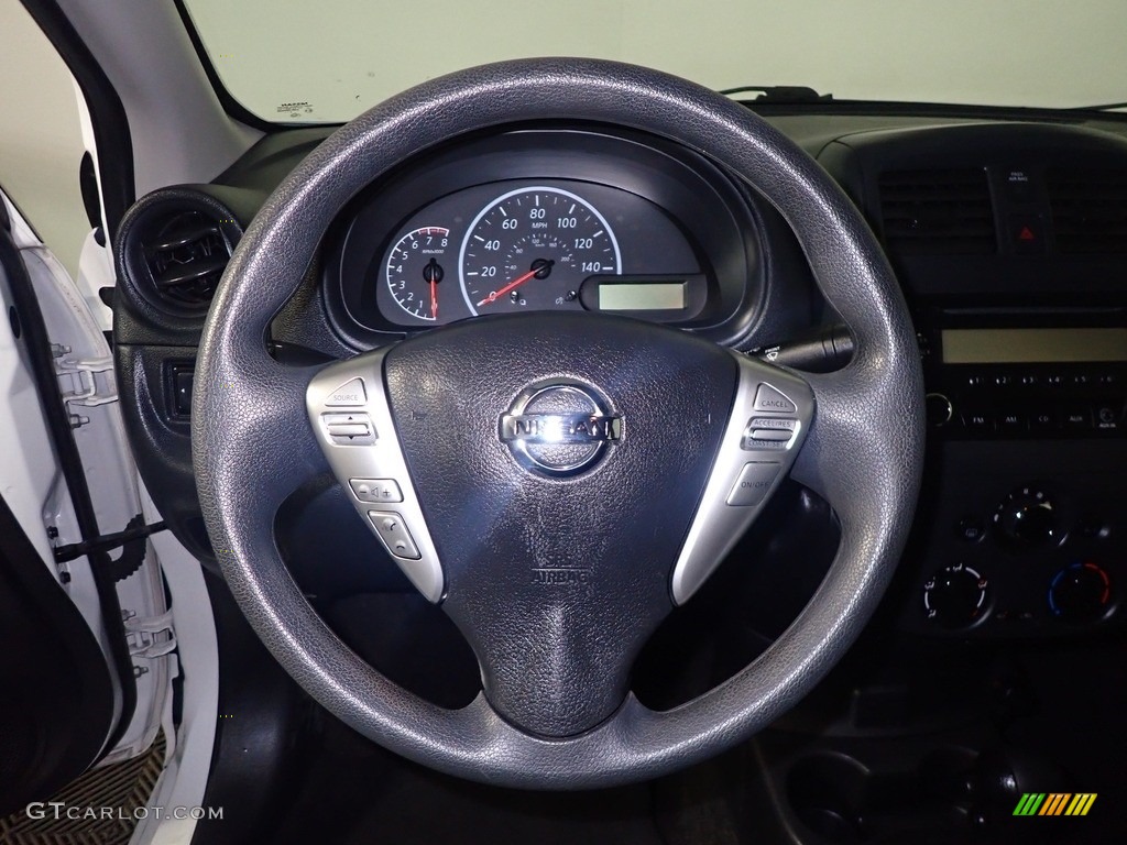 2017 Versa S - Fresh Powder White / Charcoal photo #25
