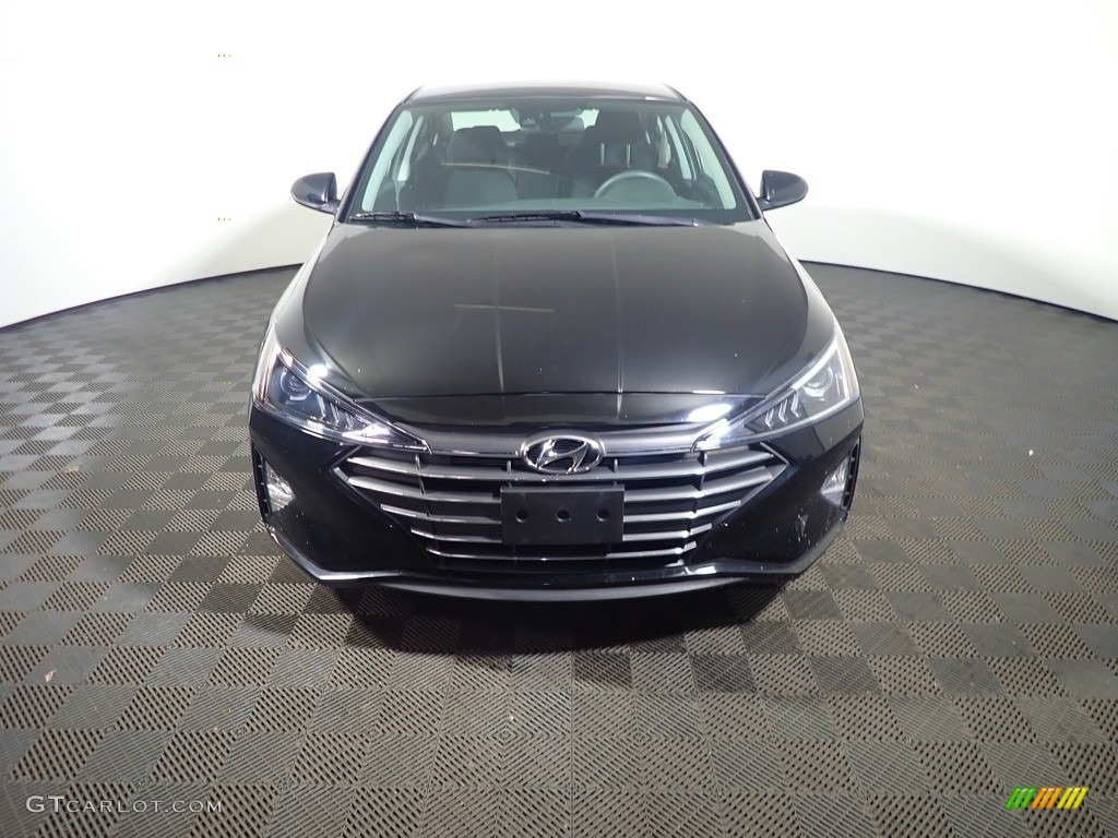 2019 Elantra SEL - Phantom Black / Black photo #5