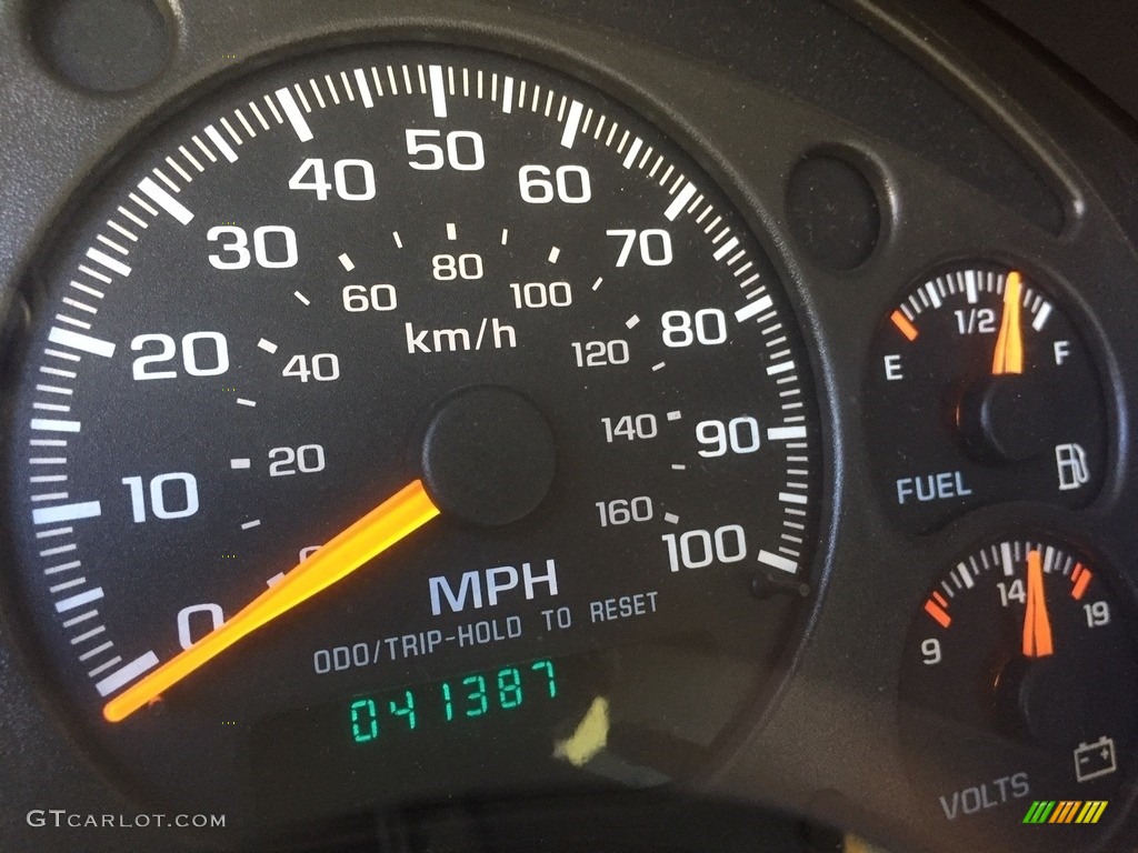 2000 Chevrolet S10 LS Extended Cab Gauges Photos