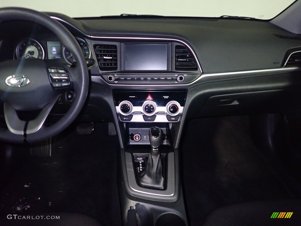 2019 Elantra SEL - Phantom Black / Black photo #25