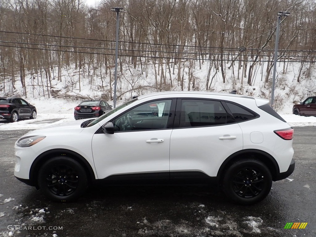 Oxford White 2020 Ford Escape SE Sport Hybrid 4WD Exterior Photo