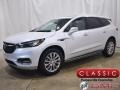 White Frost Tricoat 2021 Buick Enclave Premium AWD
