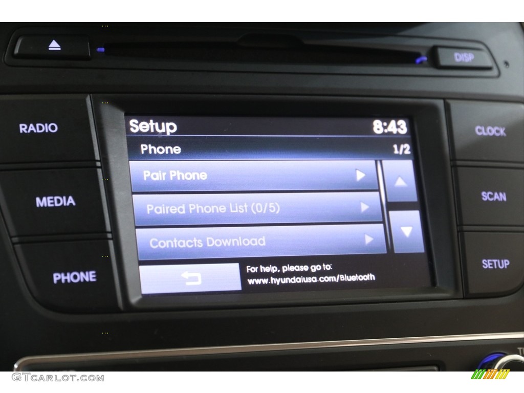 2017 Hyundai Santa Fe Sport AWD Controls Photo #141099783
