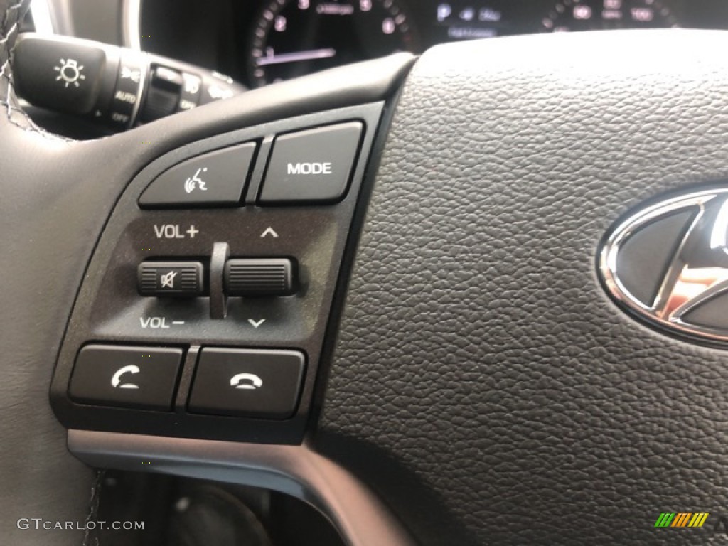 2021 Tucson Limited AWD - Magnetic Force / Black photo #12