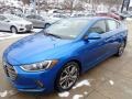 2017 Electric Blue Hyundai Elantra Limited  photo #7