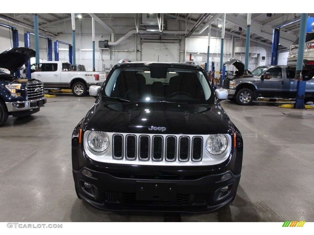 2016 Renegade Limited 4x4 - Black / Black photo #2