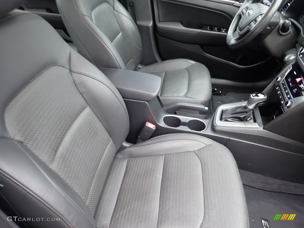 2017 Elantra Limited - Electric Blue / Black photo #11