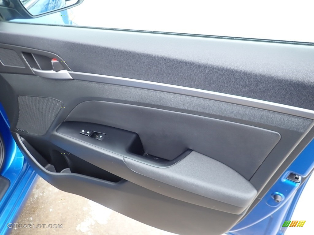 2017 Elantra Limited - Electric Blue / Black photo #13