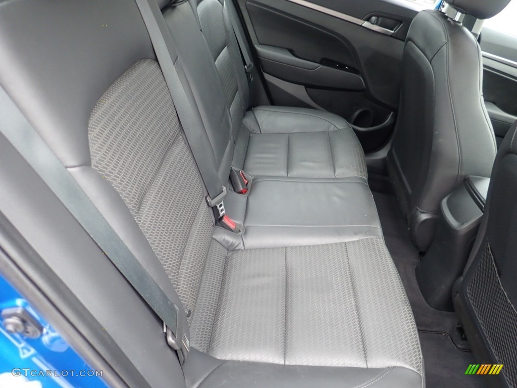 2017 Elantra Limited - Electric Blue / Black photo #14
