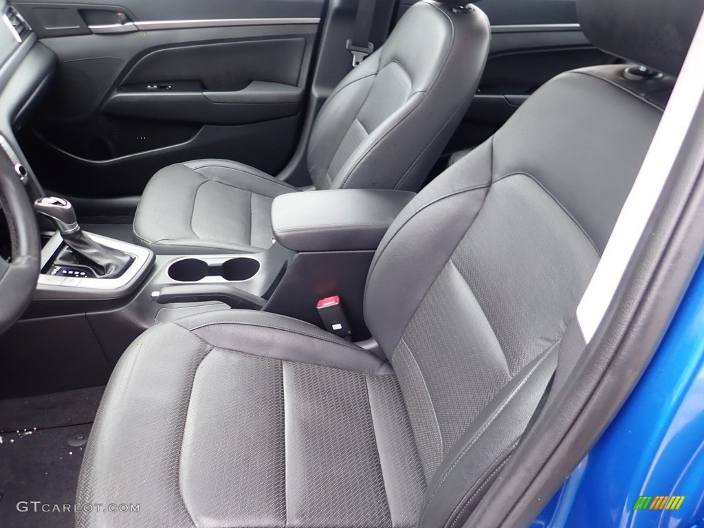 2017 Elantra Limited - Electric Blue / Black photo #15
