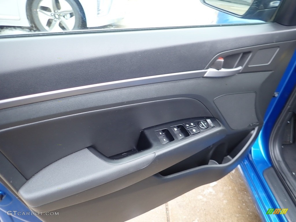 2017 Elantra Limited - Electric Blue / Black photo #18