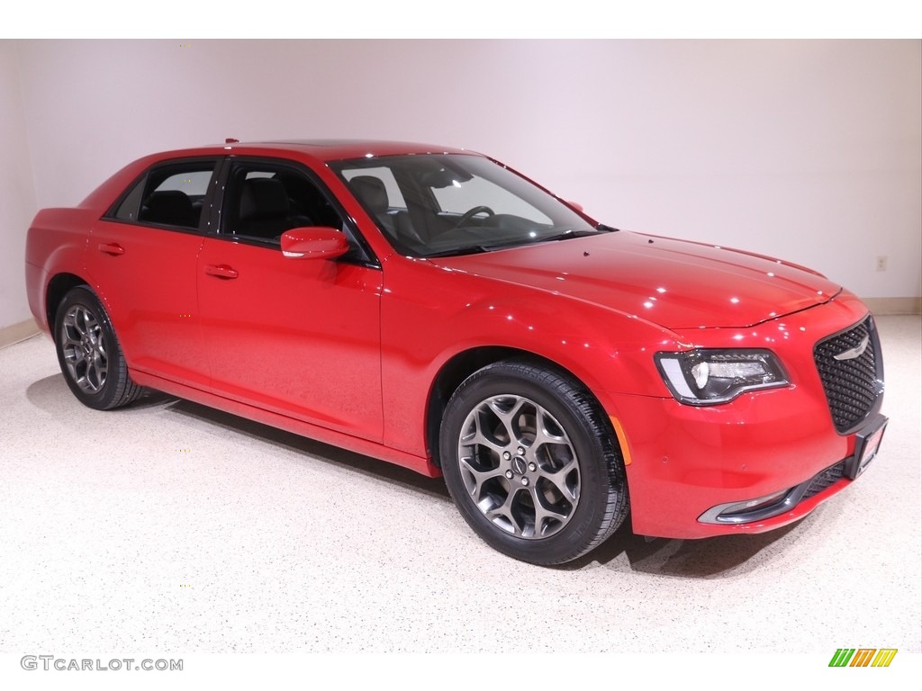 2016 300 S AWD - Redline Red Tri-Coat Pearl / Black photo #1