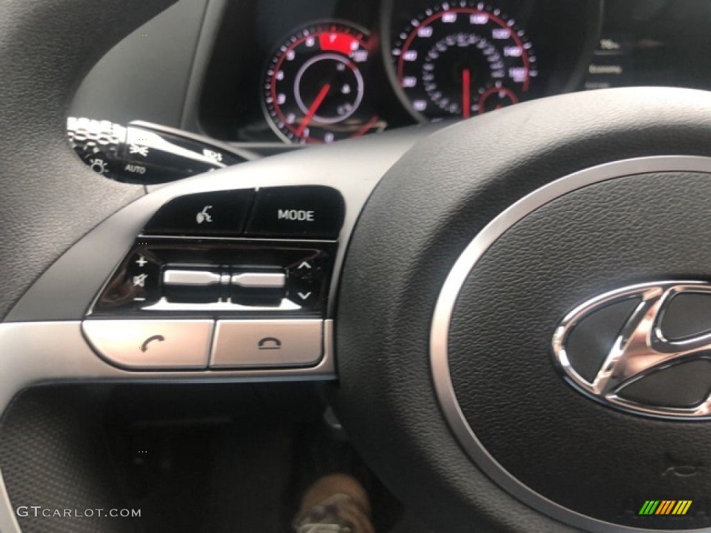 2021 Elantra SEL - Phantom Black / Black photo #11