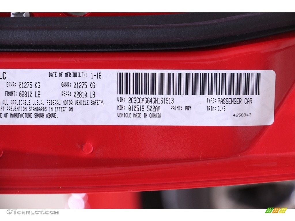 2016 300 S AWD - Redline Red Tri-Coat Pearl / Black photo #24