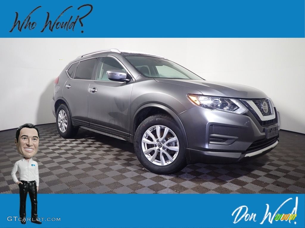 Gun Metallic Nissan Rogue Sv Awd Photo Gtcarlot