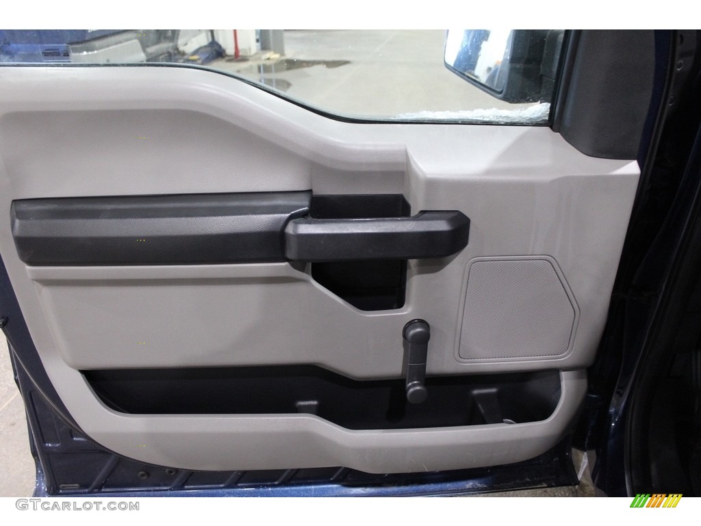 2016 F150 XL Regular Cab - Blue Jeans / Medium Earth Gray photo #10