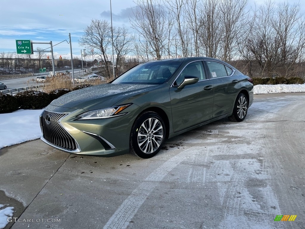 Sunlit Green Lexus ES