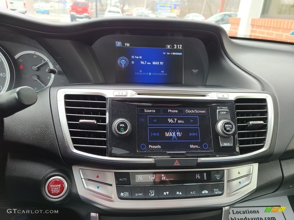 2013 Accord EX-L V6 Sedan - Crystal Black Pearl / Black photo #19