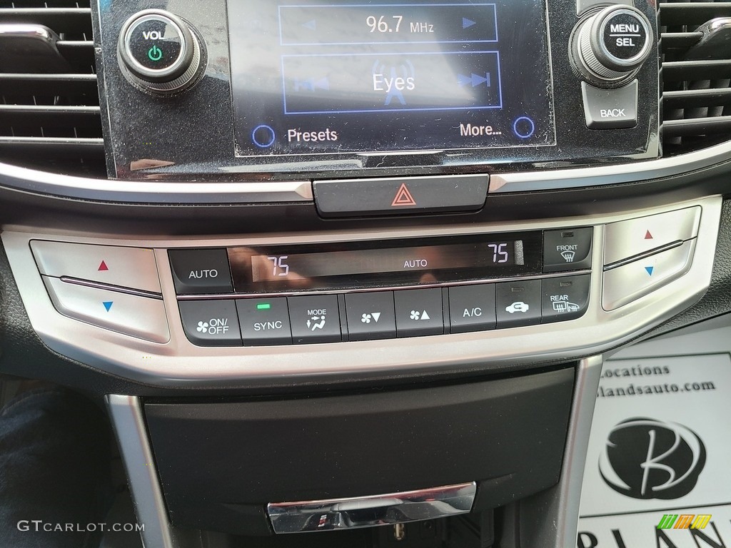 2013 Accord EX-L V6 Sedan - Crystal Black Pearl / Black photo #23