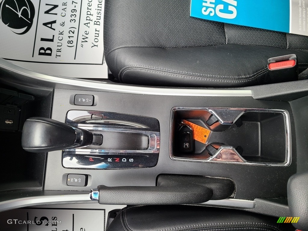 2013 Accord EX-L V6 Sedan - Crystal Black Pearl / Black photo #28