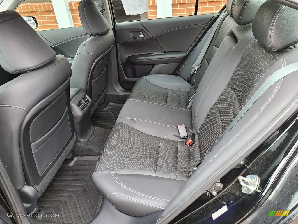 2013 Accord EX-L V6 Sedan - Crystal Black Pearl / Black photo #34