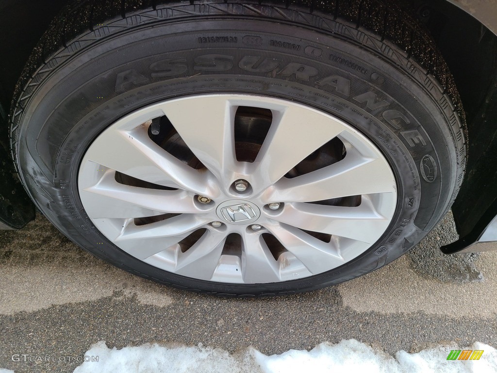 2013 Accord EX-L V6 Sedan - Crystal Black Pearl / Black photo #51