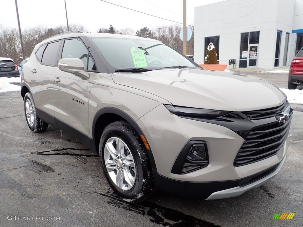 Pewter Metallic 2021 Chevrolet Blazer LT AWD Exterior Photo #141102915