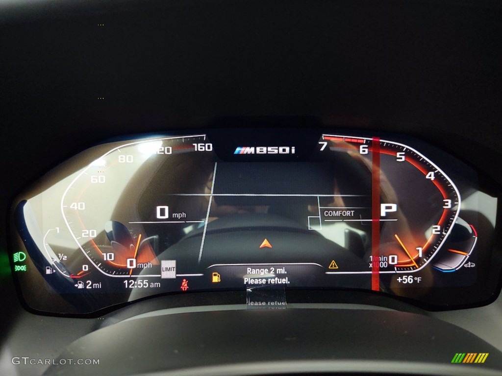 2021 BMW 8 Series 850i xDrive Gran Coupe Gauges Photos