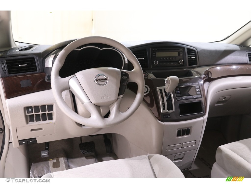 2016 Nissan Quest S Gray Dashboard Photo #141103932