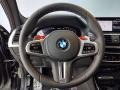 2021 BMW X3 M Black Interior Steering Wheel Photo